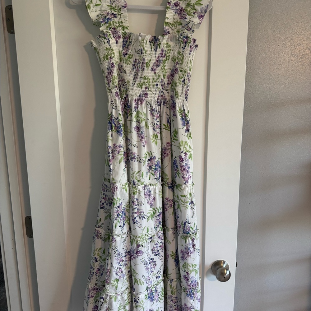 Hill House Ellie Nap Dress. Wisteria. Size Medium